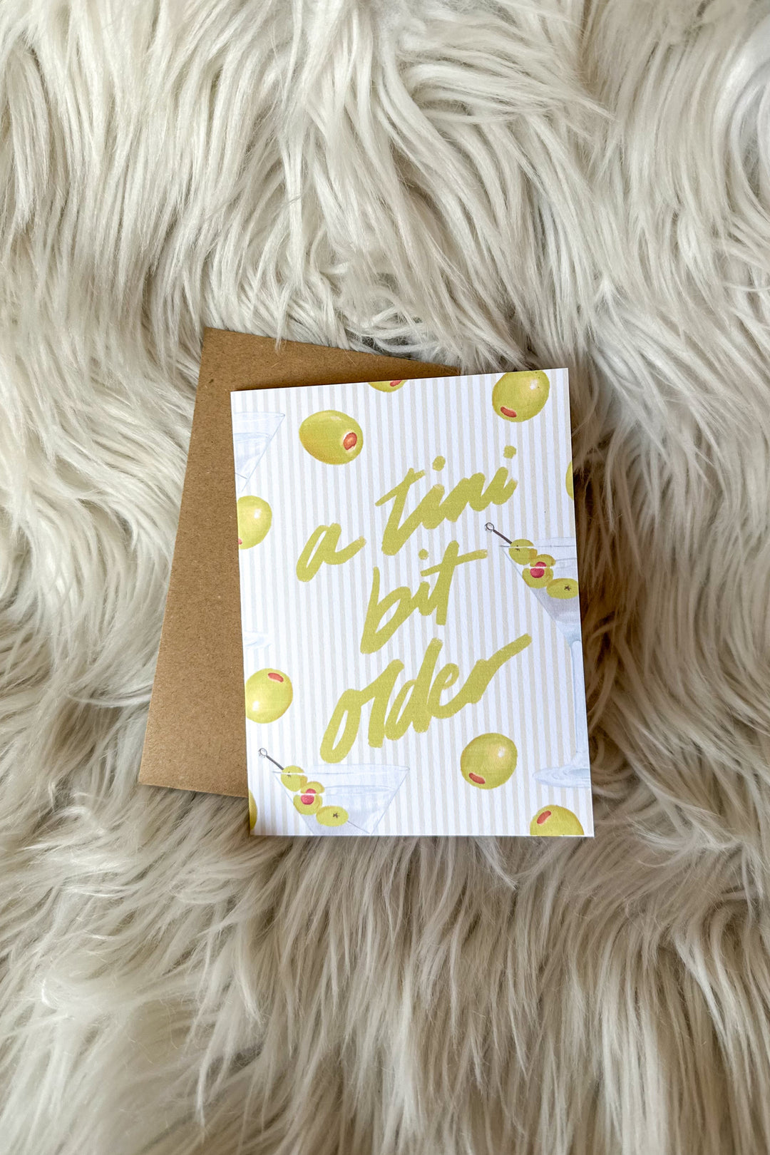 A Tini Bit Older Card, Greetings Card, Adeline Boutique, Dallas Boutique, Gift Ideas, Accessories