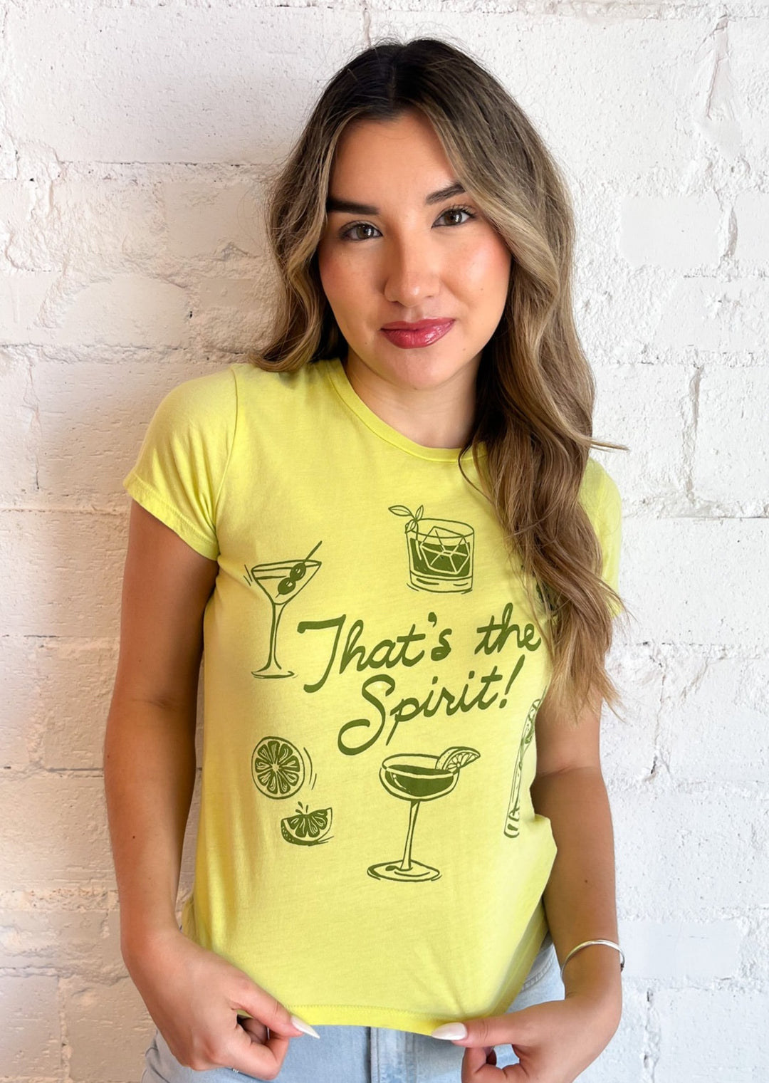 That's The Spirit Tee, Tops, Project Social T, Adeline, dallas boutique, dallas texas, texas boutique, women's boutique dallas, adeline boutique, dallas boutique, trendy boutique, affordable boutique