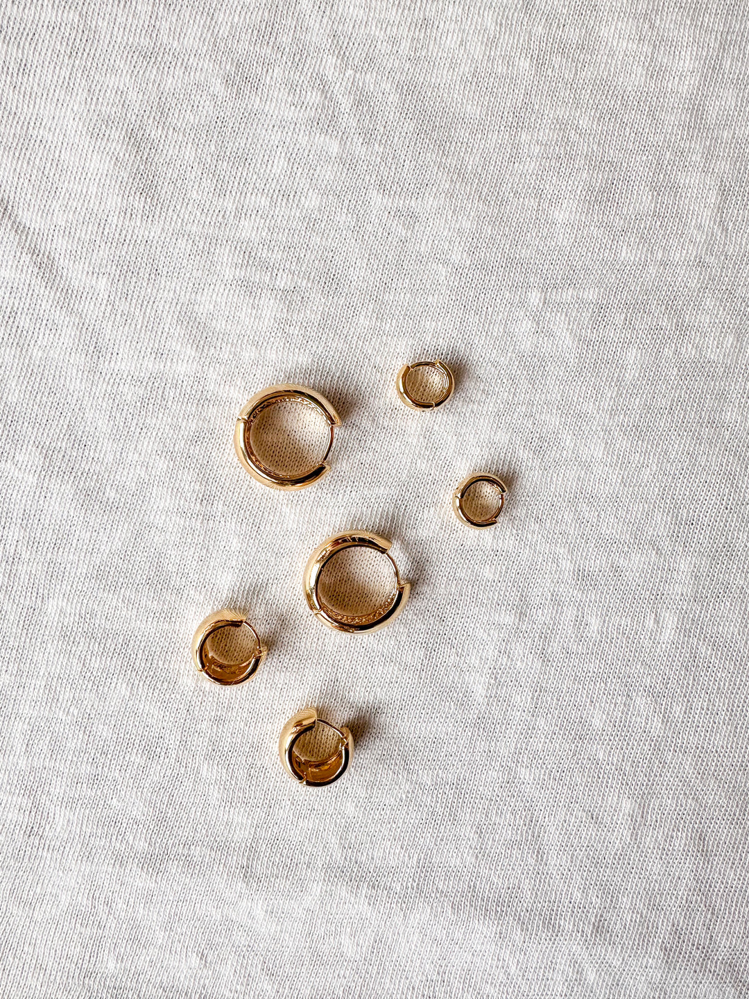 Gold Dipped Hoop Set, Jewelry, Adeline, Adeline, dallas boutique, dallas texas, texas boutique, women's boutique dallas, adeline boutique, dallas boutique, trendy boutique, affordable boutique
