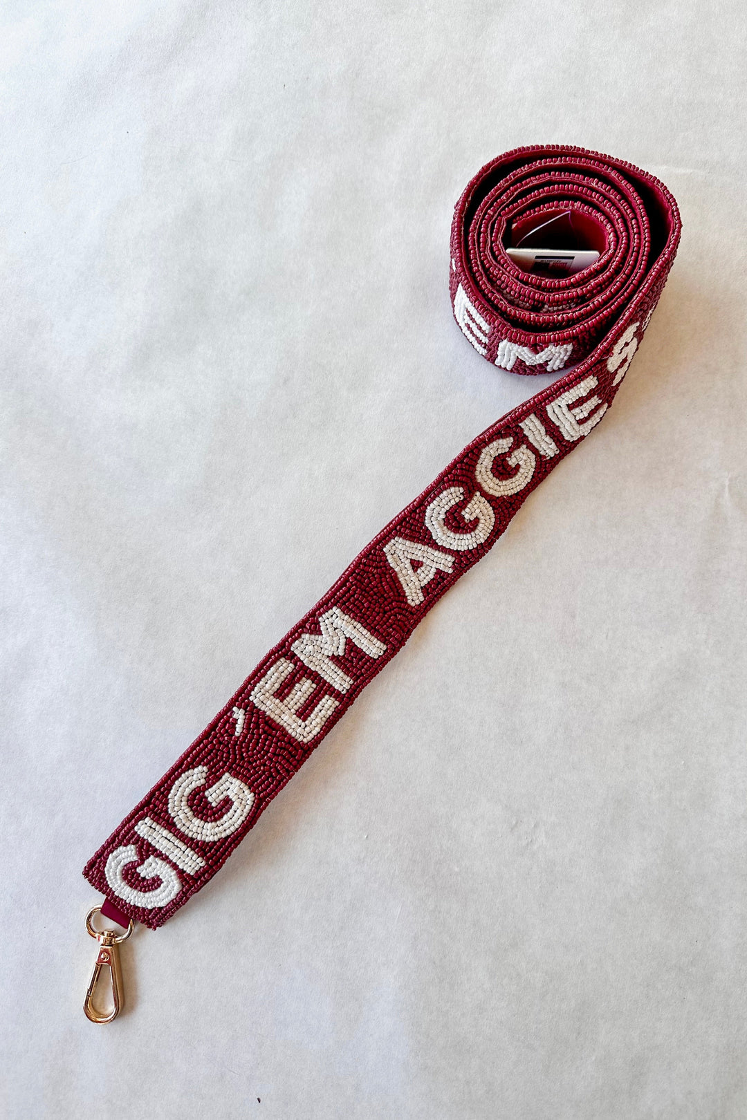 Gig Em Aggies Beaded Strap, Miscellaneous, LA Chic Designs, Adeline, dallas boutique, dallas texas, texas boutique, women's boutique dallas, adeline boutique, dallas boutique, trendy boutique, affordable boutique