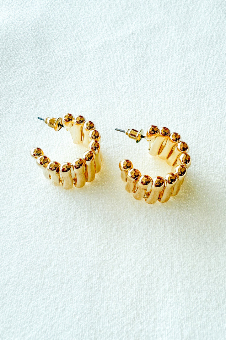 Mary Hoop, Hoops, Hoop Earrings, Adeline Boutique, Boutique Jewelry, Dallas Boutique