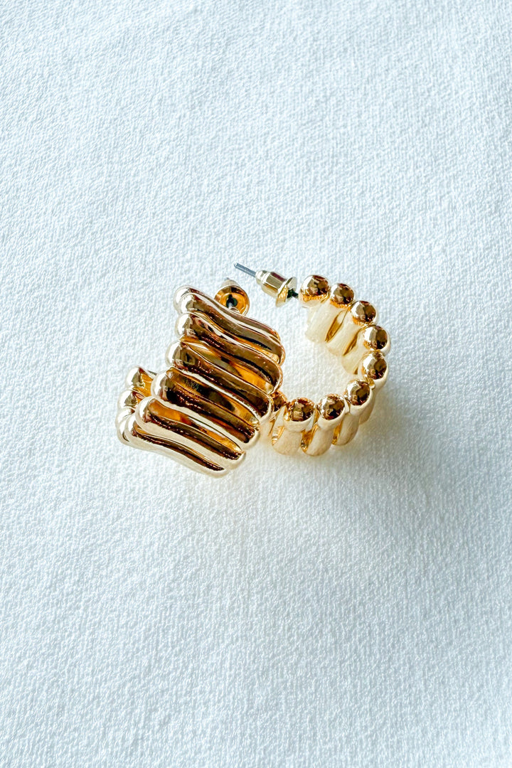 Mary Hoop, Hoops, Hoop Earrings, Adeline Boutique, Boutique Jewelry, Dallas Boutique