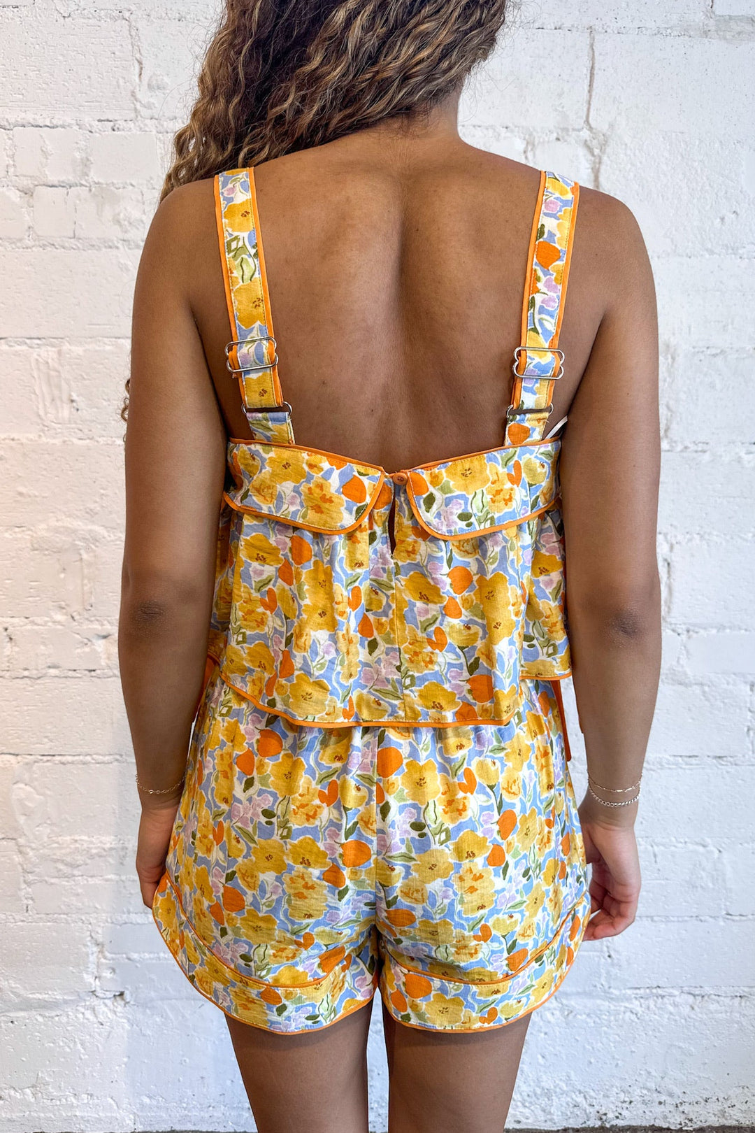 Orange Crush Shorts, Shorts, Two Piece Set, Matching Set, Adeline Boutique, Dallas Boutique, Boutiques