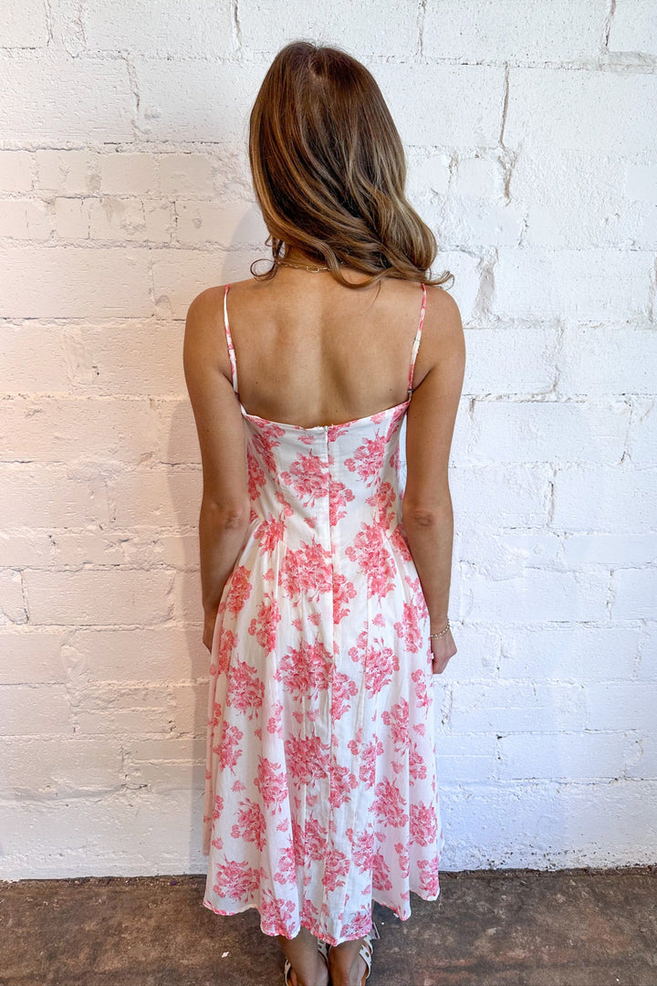 Red Balloon Dress, Adeline Boutique, Dallas Boutique, Boutique Dresses, Floral Maxi, Easter Dress, Spring Dresses