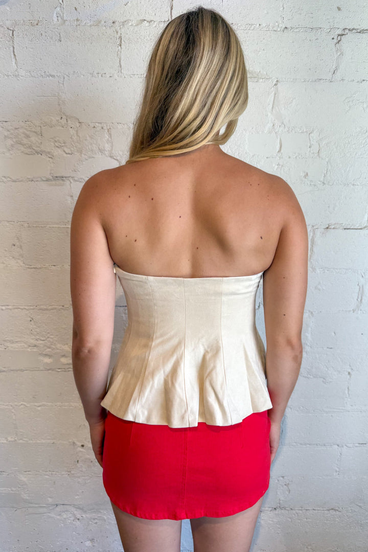 Gigi Skirt, Denim Skirt, Mini skirt, Game Day Outfits, Denim, Bottoms, Adeline Boutique, Dallas Boutique, Boutique Clothing