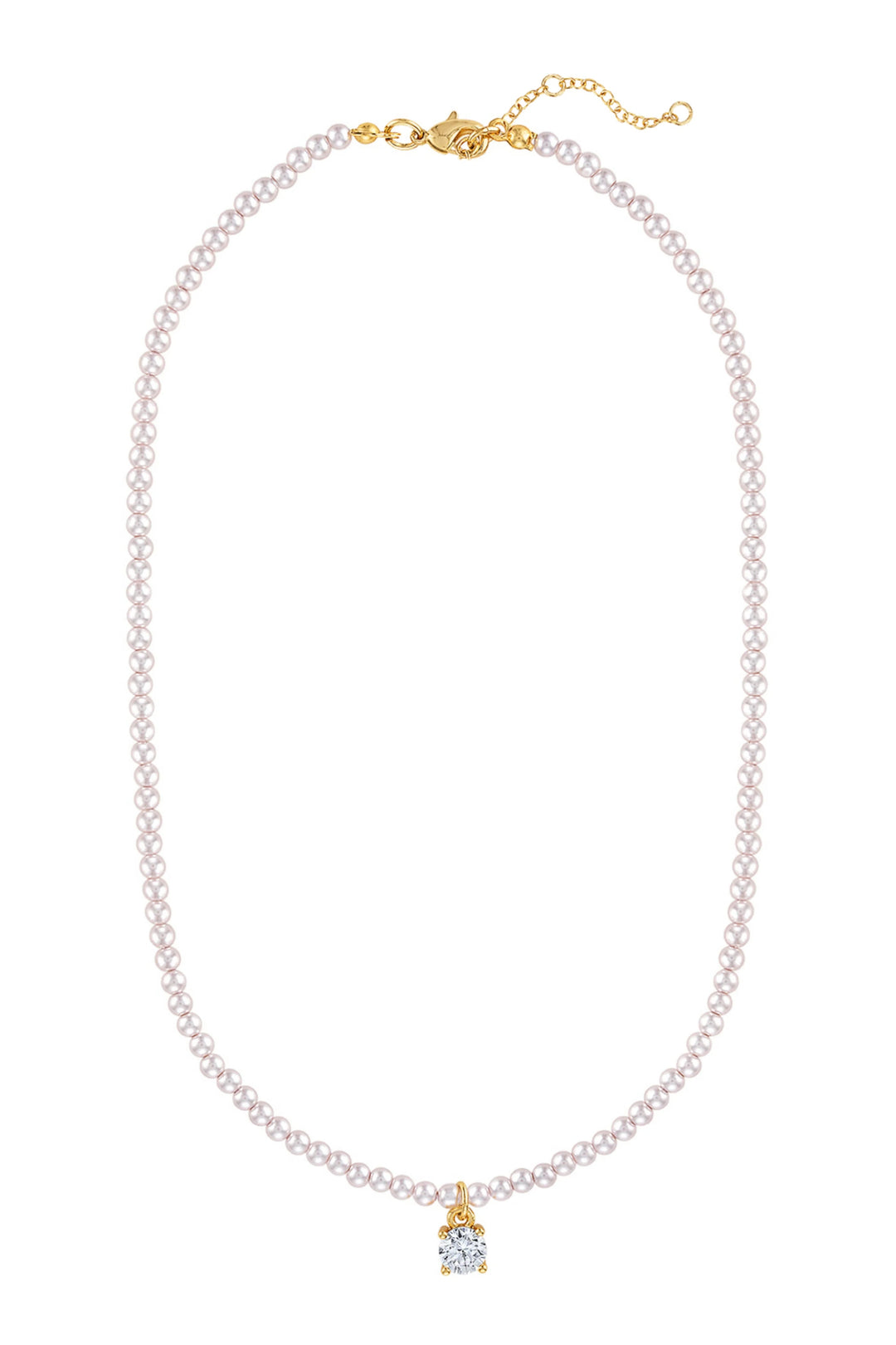 Tilley Stone Necklace, Necklace, Adeline Boutique, Pearl Necklace, Dallas Boutique, Boutique Jewelry