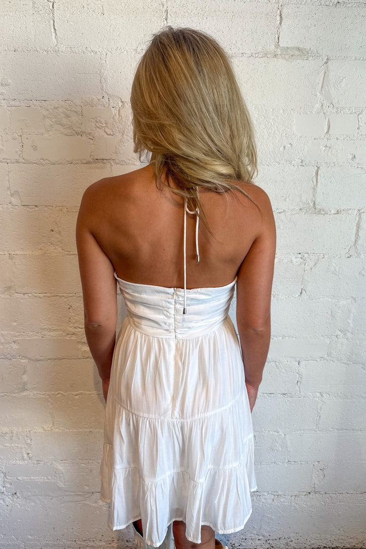 Izzy Halter Mini Dress, Halter Dress, Summer Dresses, Summer Styles, Adeline Boutique, Dallas Boutique, Boutique Dresses, Vacation Styles