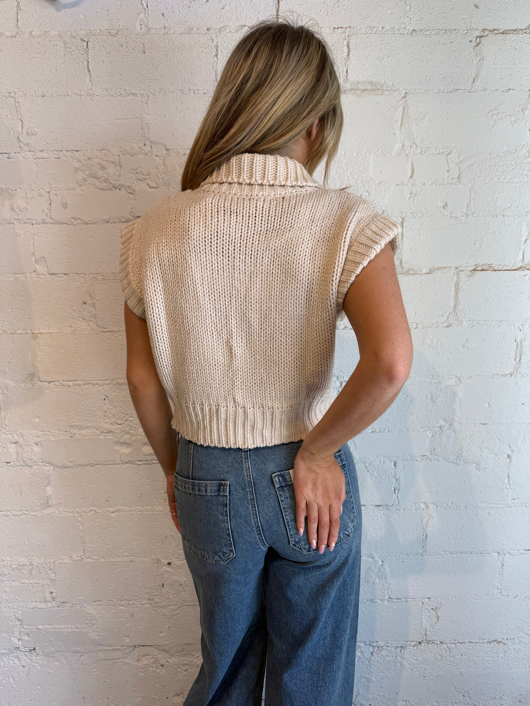 Cropped & Cozy Sweater