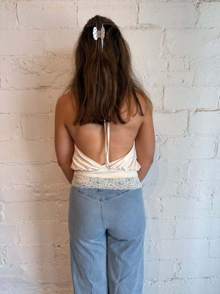 Penelope Lace Halter Top