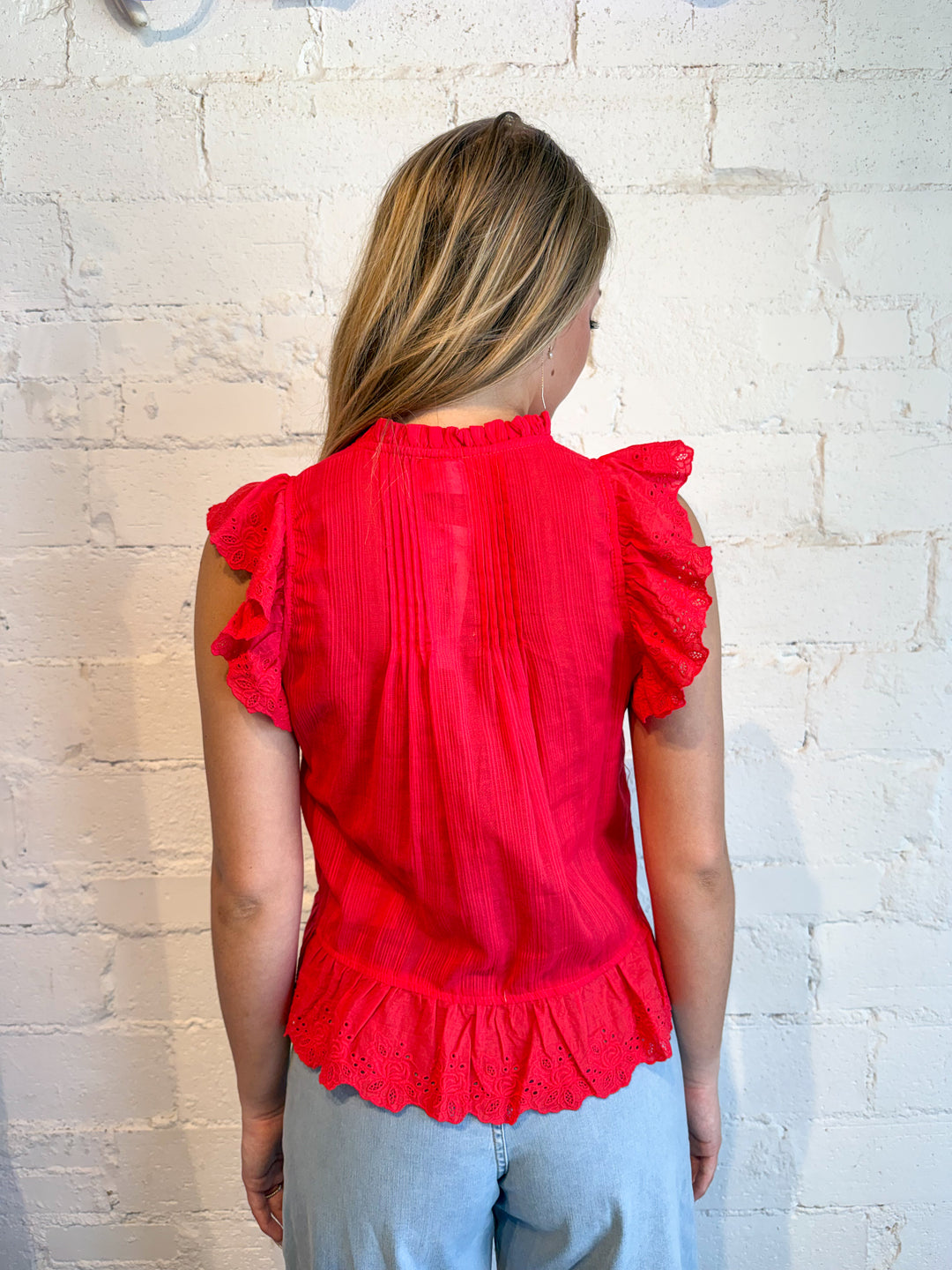 Rosalie Tie Front Top