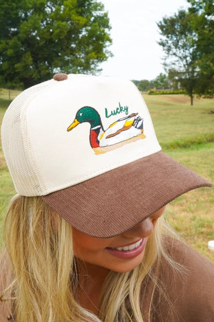 Lucky Duck Trucker Hat