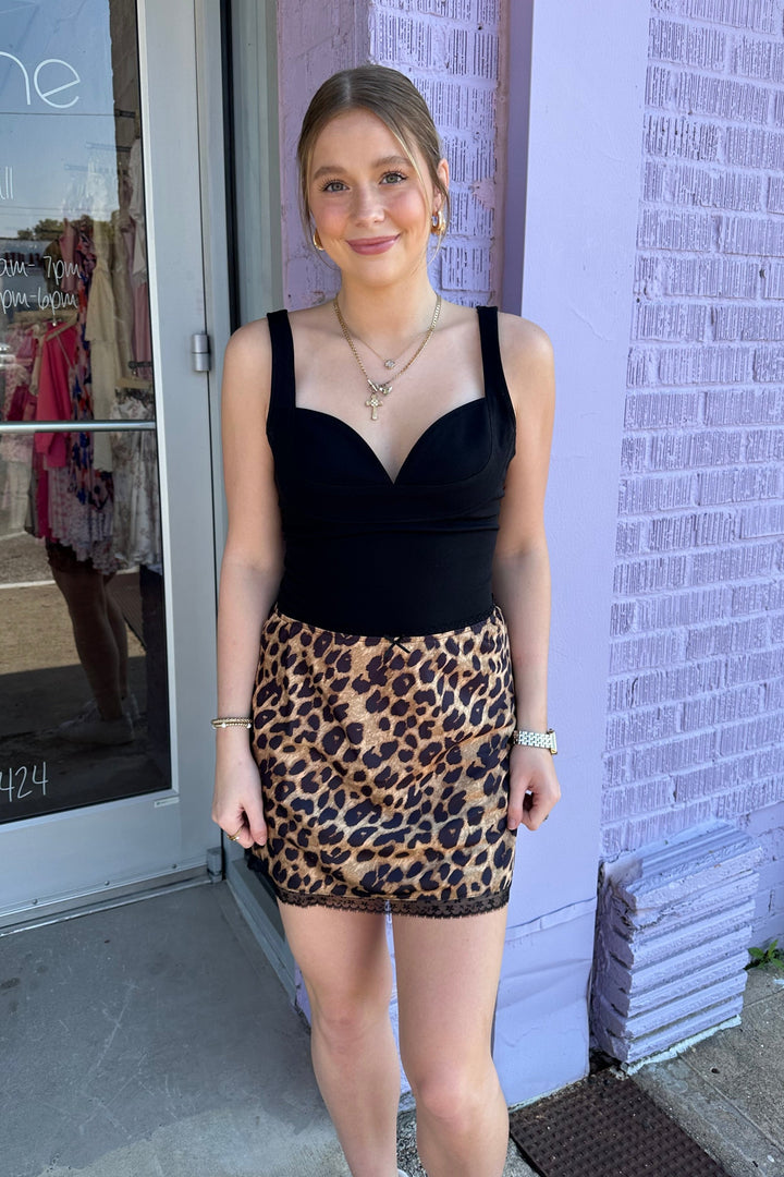 In the Wild Convertible Leopard Skirt, Unclassified, Cotton Candy, Adeline, dallas boutique, dallas texas, texas boutique, women's boutique dallas, adeline boutique, dallas boutique, trendy boutique, affordable boutique