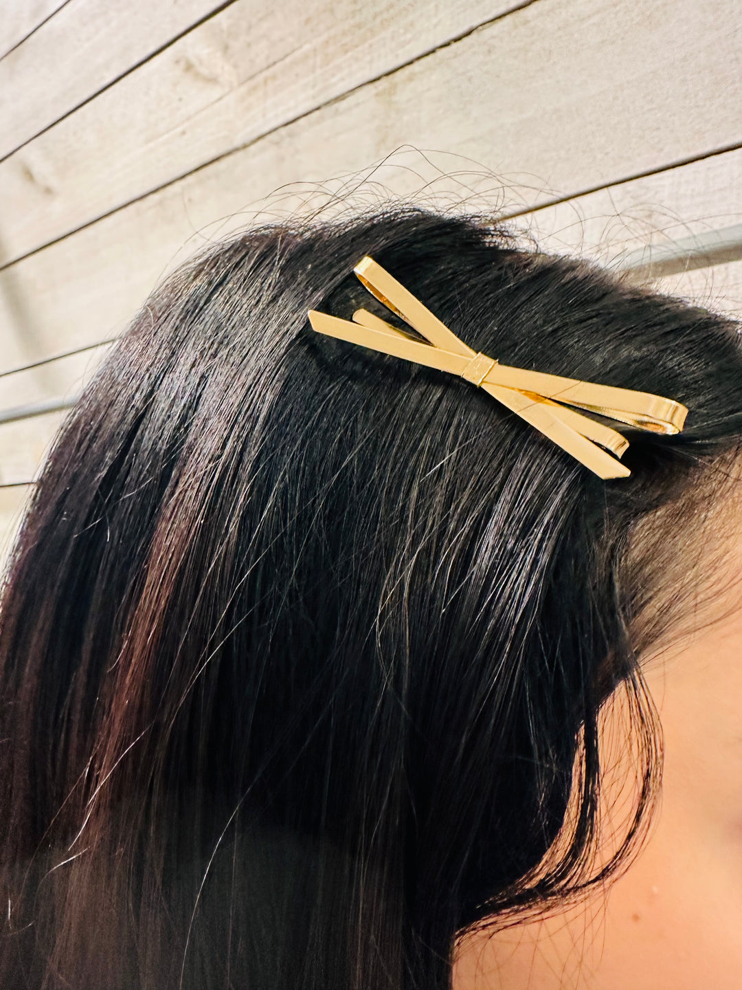 2 Piece Minimalist Gold Bow Bobby Pin Hair Clip Set, Miscellaneous, Adeline, Adeline, dallas boutique, dallas texas, texas boutique, women's boutique dallas, adeline boutique, dallas boutique, trendy boutique, affordable boutique