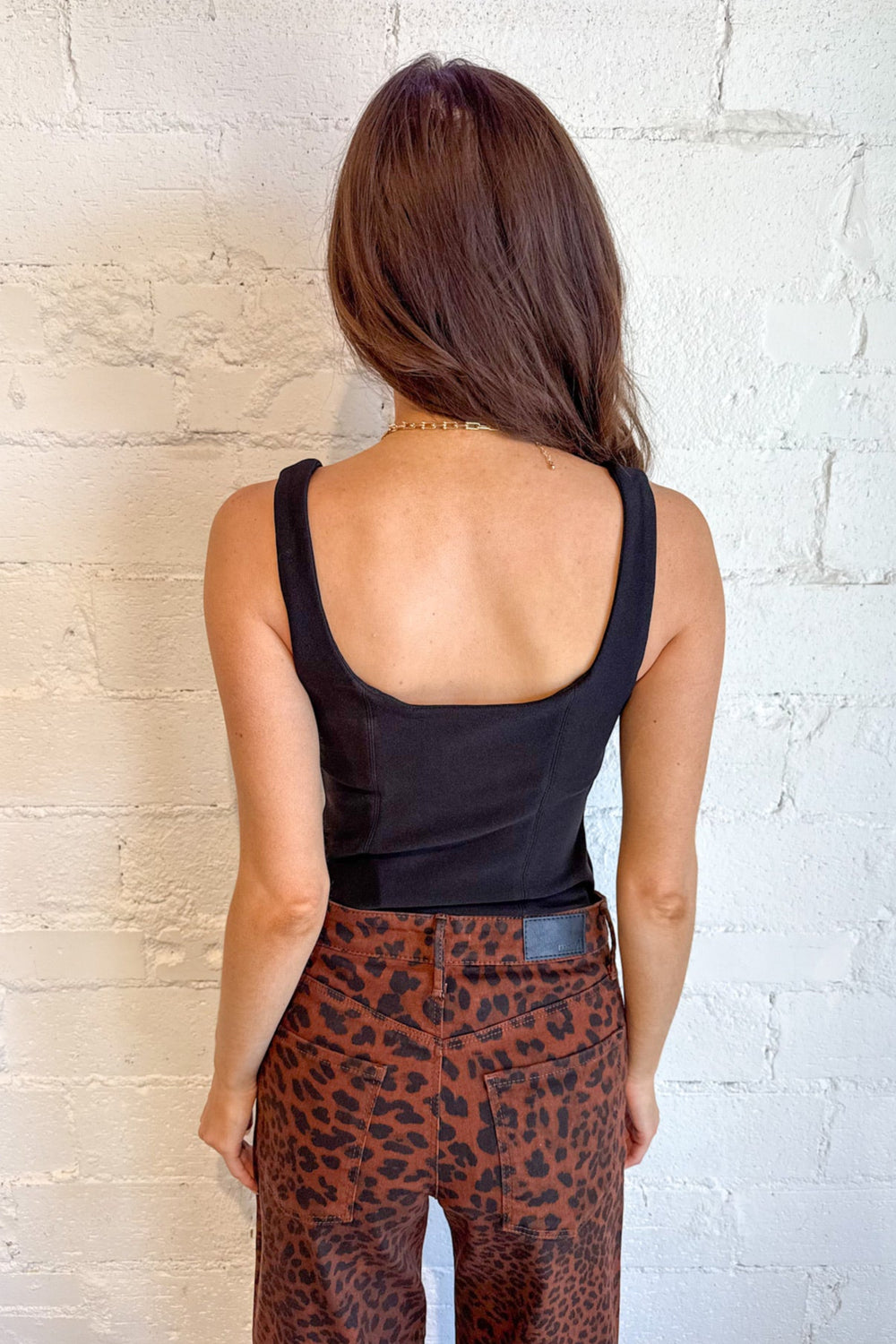 ASTR Kendall Bodysuit, Black Bodysuit, Tank Top, Going Out Top, Tops, Adeline Boutique, Dallas Boutique, Womens Clothing Boutique