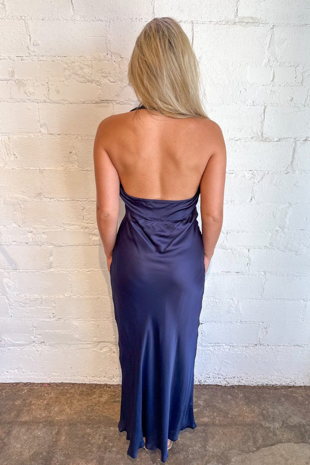 ASTR The Label Morrigan Ruffle Trim Halter Dress, Maxi Dress, Wedding Guest Dress, Adeline Boutique, Boutique Dresses, Formal Dress, Dallas Boutique