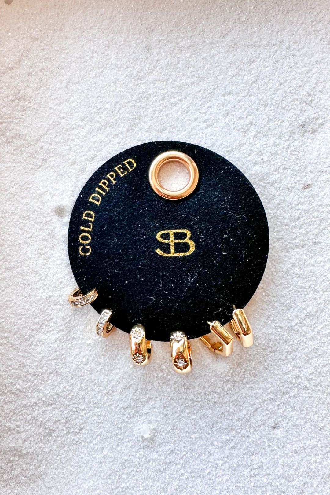 A Little Sparkle Hoop Set, Earrings, Jewelry, Accessories, Adeline Boutique, Dallas Boutique