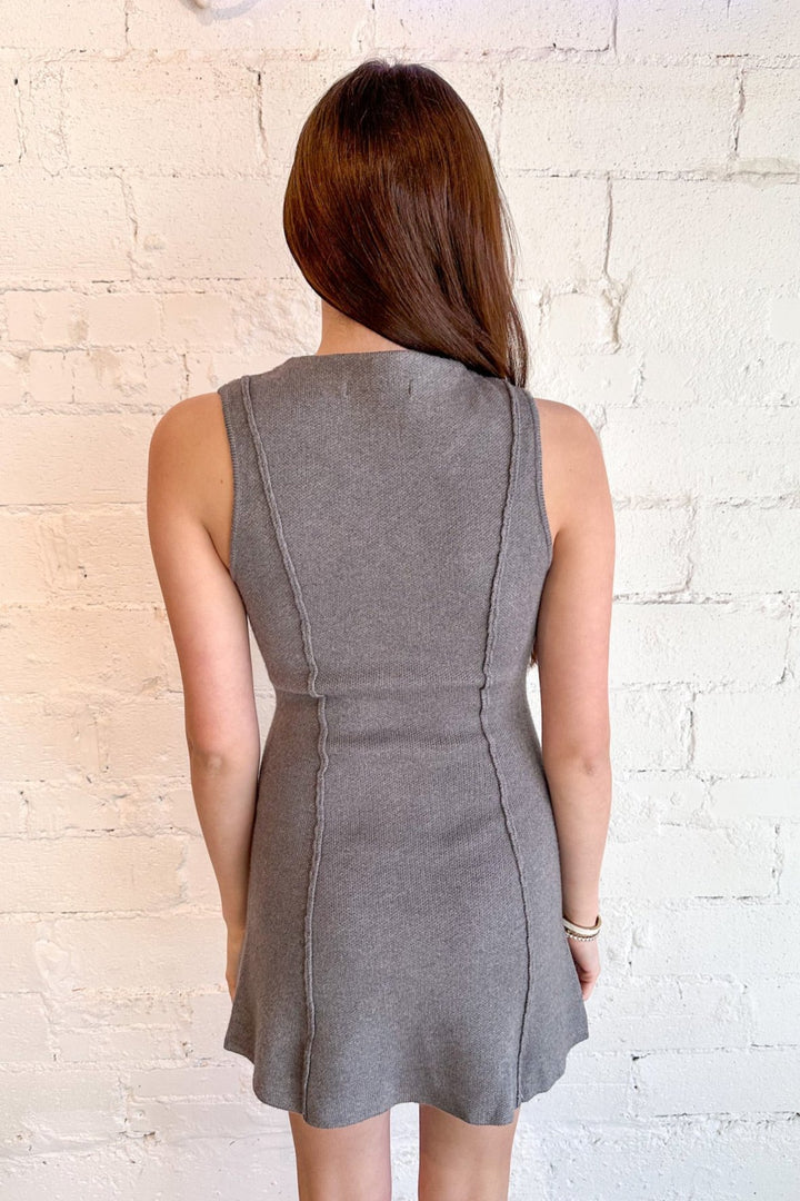 All Zipped Up Knit Dress, Knit Dress, Dresses, Adeline Boutique, Boutique Dresses