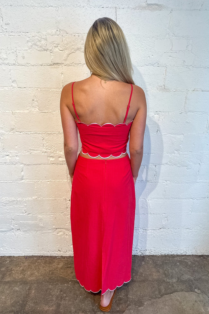 Amelie Midi Skirt, Maxi Skirt, Sets, Spring and Summer Sets, Skirts, Bottoms, Adeline Boutique, Dallas Boutique