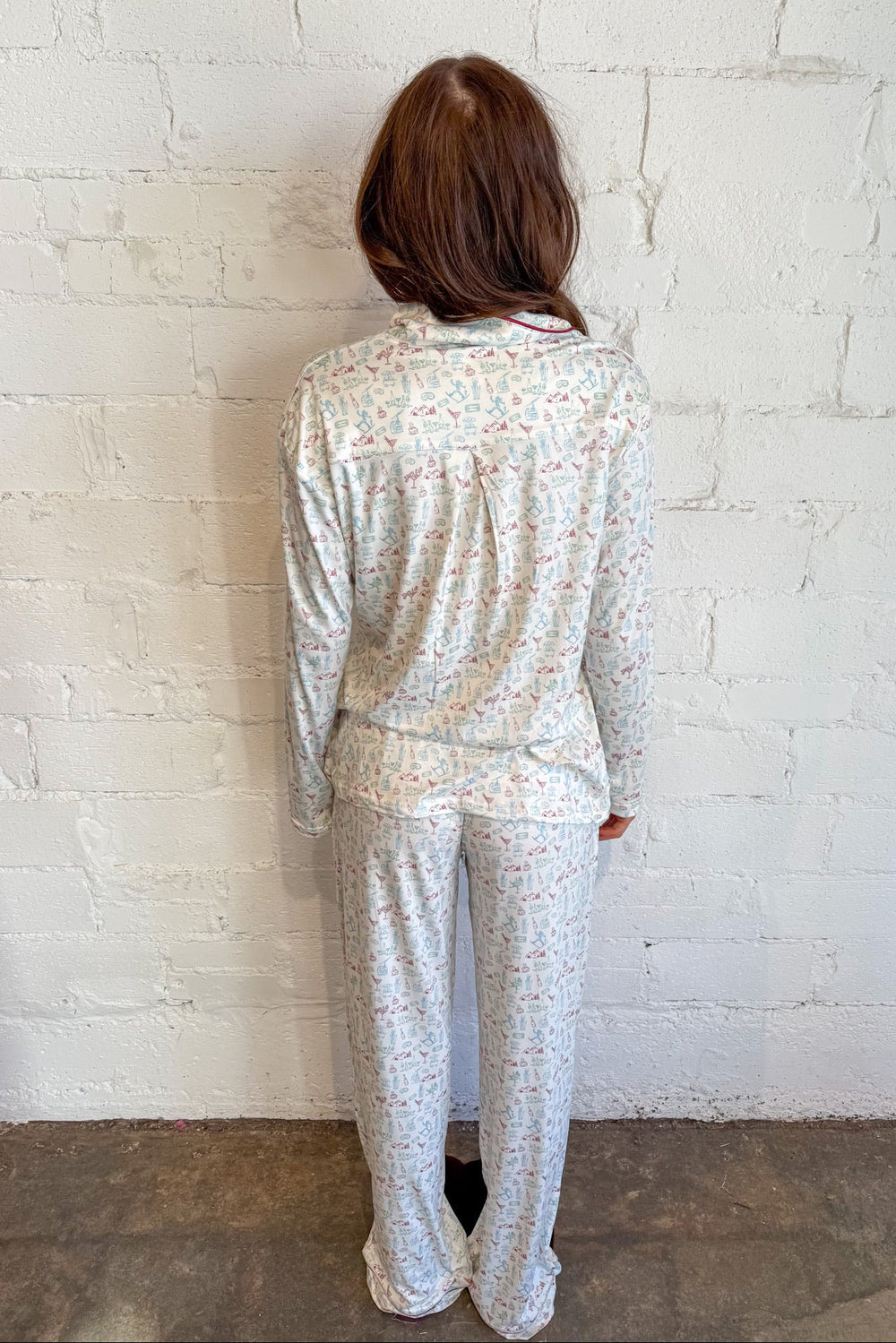 Apres Ski Pajama Bottom, Pajama Bottoms, Bottoms Pjs, Loungewear, Holiday Pajamas, Adeline Boutique, Dallas Boutique