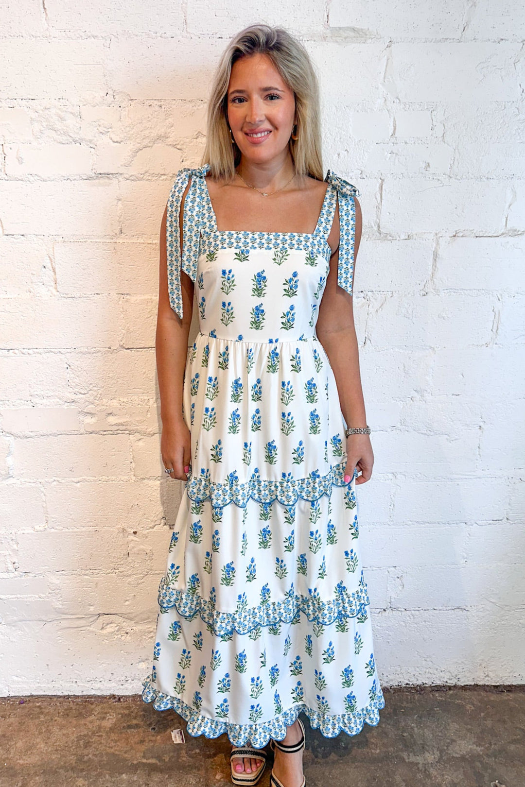 April Showers Maxi Dress, Maxi Dress, Easter Dress, Spring and Summer Dresses, Adeline Boutique, Dallas Boutique, Boutiques 