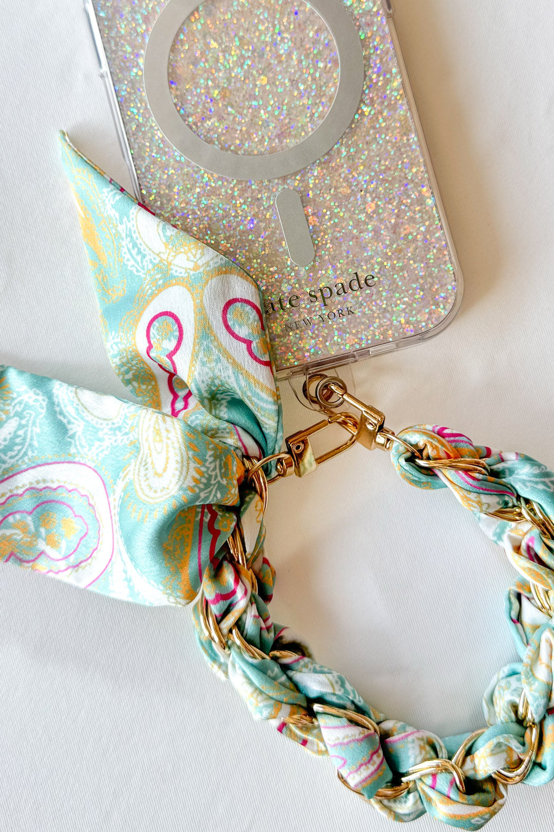 Paisley Phone/Key Chain, Key Chain, Phone Accessories, Adeline Boutique, Dallas Boutique