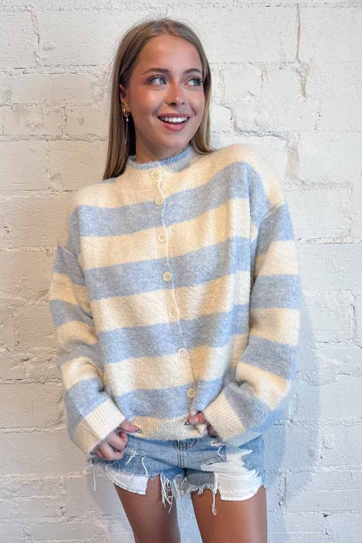 Aspen Mock Neck Cardigan, adeline boutique, dallas boutique, boutique