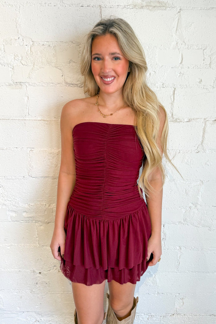 Astrid Dress, Strapless Mini Dress, Red Dress, Holiday Dresses, Womens Clothing, Adeline Boutique, Dallas Boutique