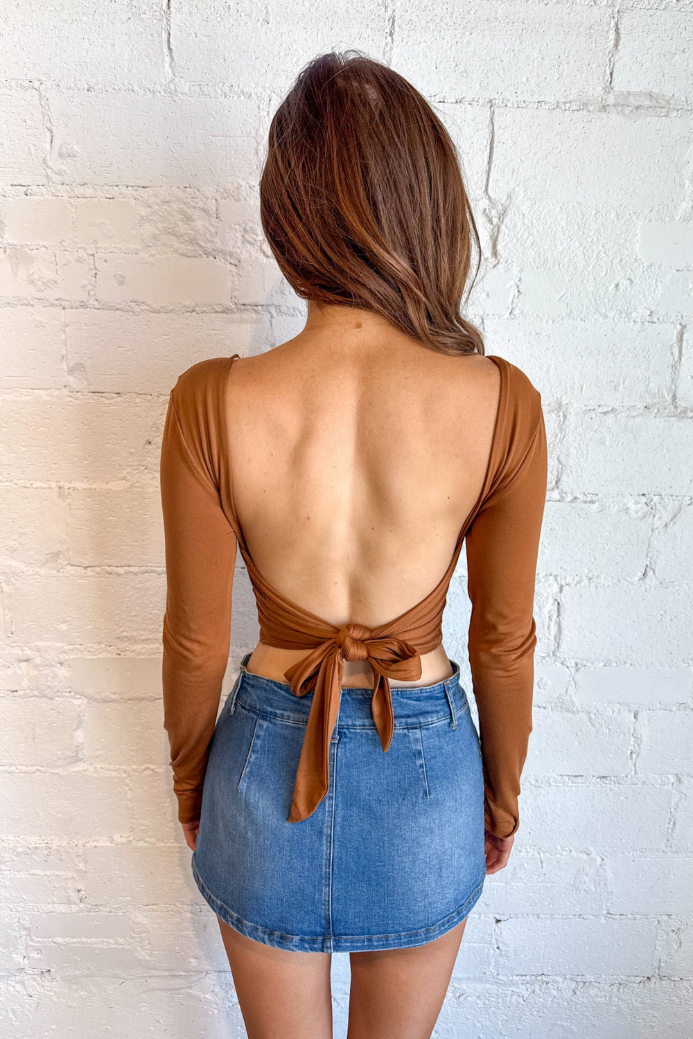 Back In Style Top, Long Sleeve Top, Adeline Boutique, Dallas Boutique, Fall Styles, Basic Top, Game Day Top, Tops 