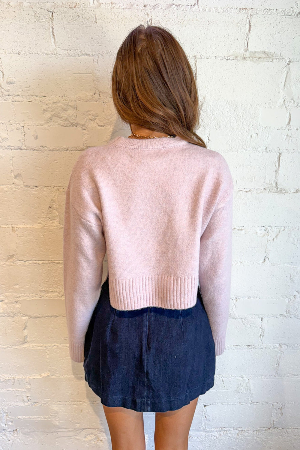Barbie Dream Sweater, Sweater, Cropped Sweater, Adeline Boutique, Dallas Boutique, Fall and Winter Styles, School Styles