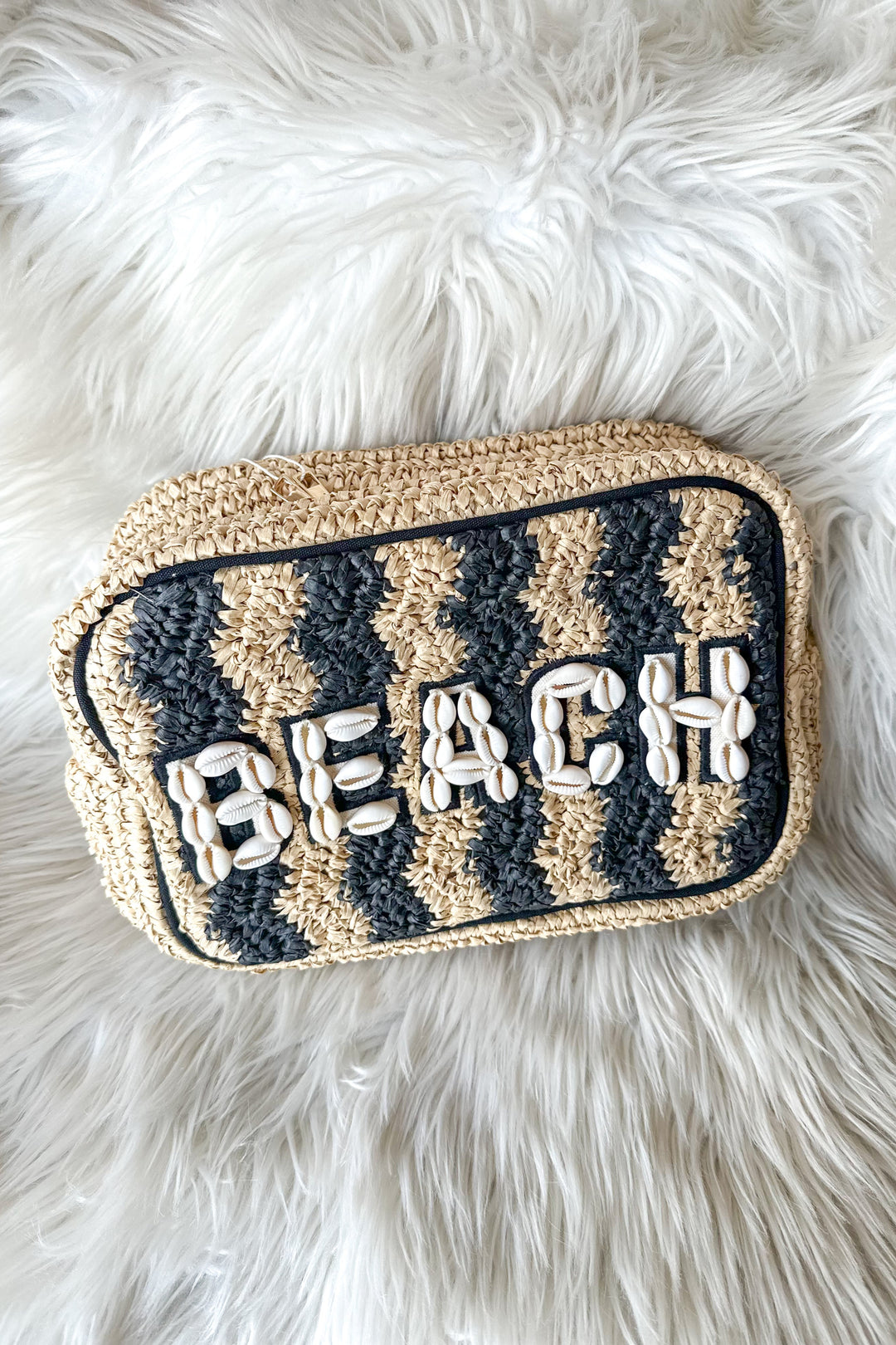 Beach XL Makeup Bag, Adeline Boutique, Accessories, Vacation Accessories, Dallas Boutique, Boutiques