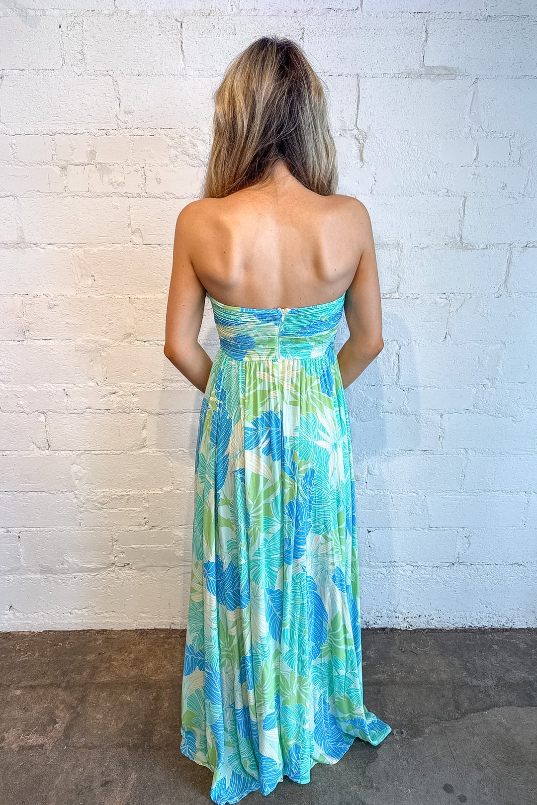 riviera sun strapless tube maxi dress summer dresses Riviera Sun Strapless Tube Maxi Dress Summer Dresses (Navy / White, 2X)