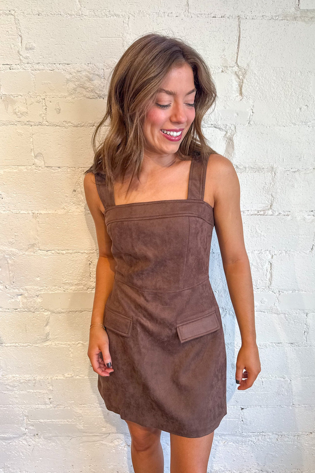 Becca Suede Mini Dress Adeline Becca Suede Mini Dress Adeline