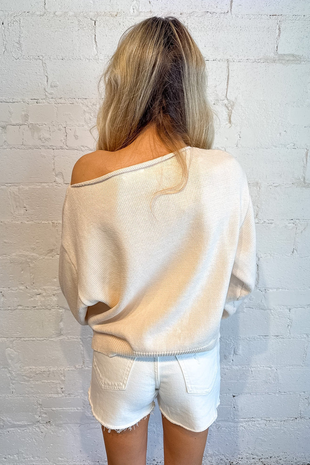 Belle Boat Neck Sweater Top, Sweaters, Spring Sweaters, Yellow Knit Tops, Adeline Boutique, Dallas Boutique, Women's Styles