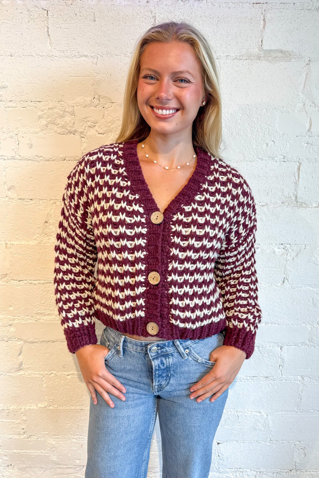 Berry Swirl Sweater, Adeline Boutique, Dallas Boutique, Boutique Clothing, Cardigan, Sweaters, Fall Styles