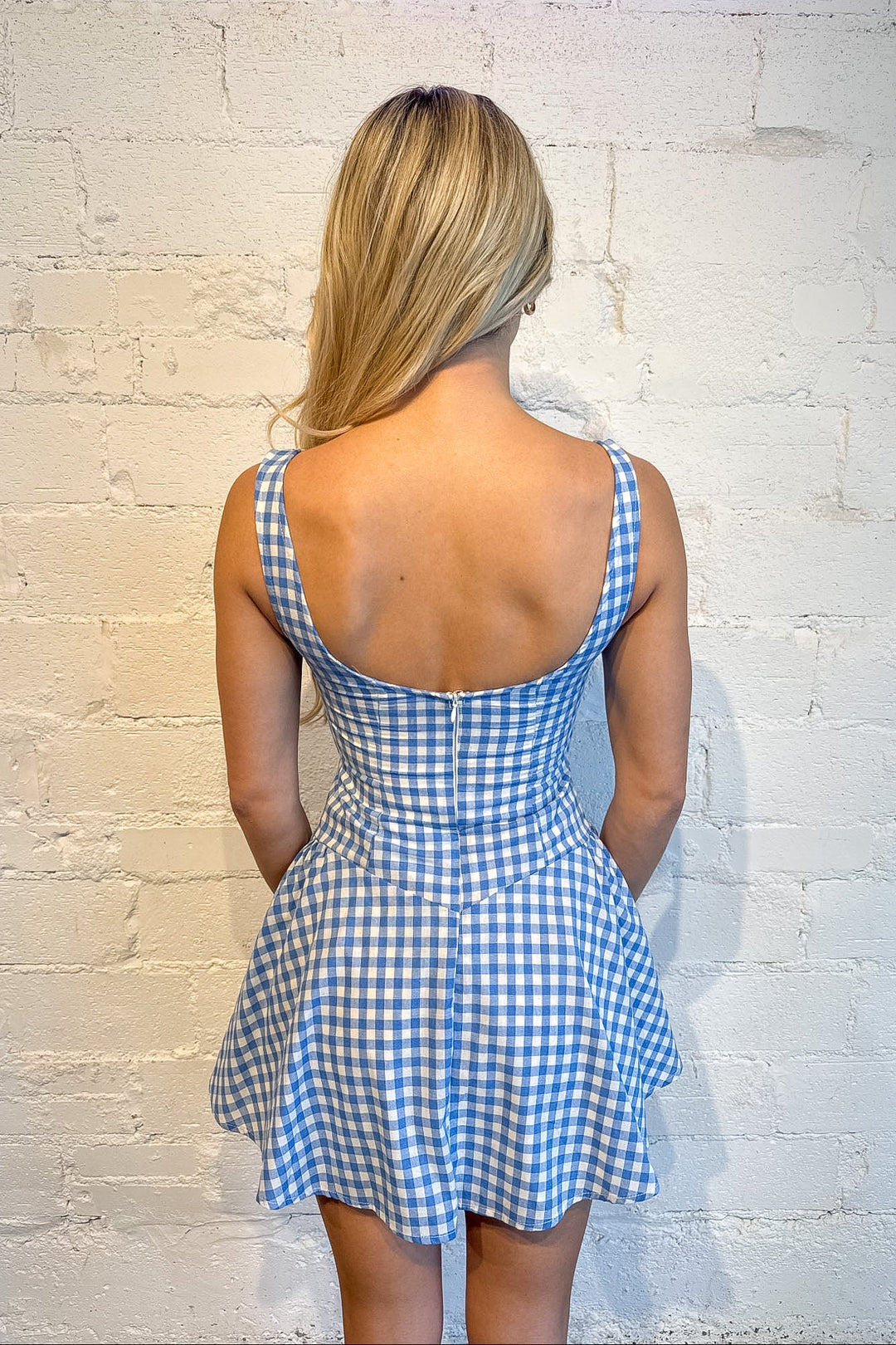 Betty Checker Mini Dress, Checker Dress, Mini Spring Dress, Spring and Summer Dresses, Easter Dress, Adeline Boutique, Dallas Boutique, Boutique Dresses