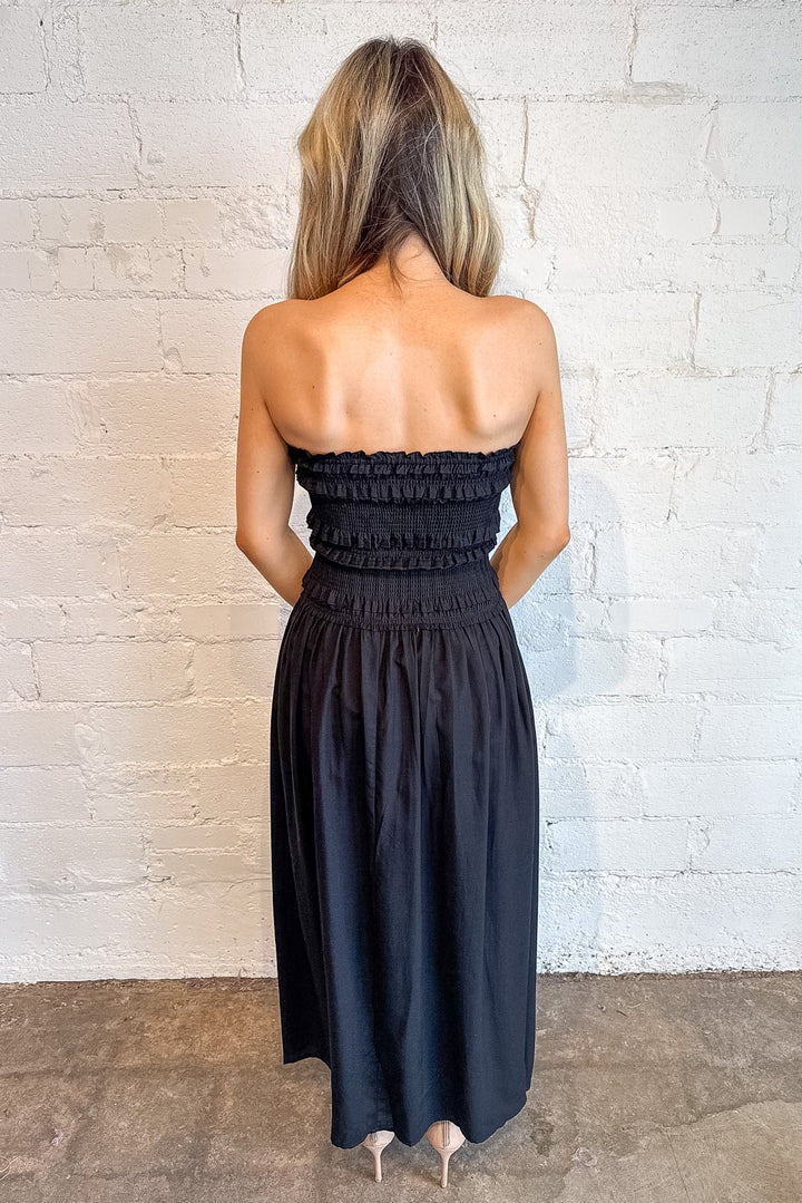 Blushing Rose Maxi Dress, Strapless Maxi Dress, Maxi Dress, Adeline Boutique, Dallas Boutique, Women's Dresses, Spring and Summer Dresses, Vacation Styles