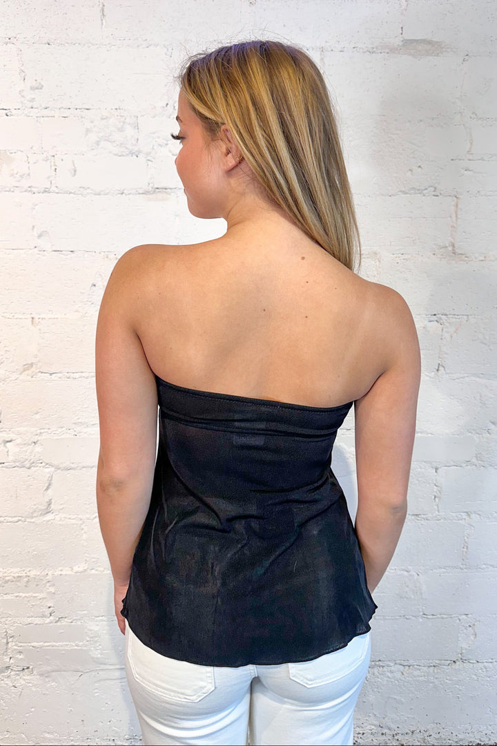 Free People Call Me Later Tunic, Tube Tops, Strapless Tops, Adeline Boutique, Dallas Boutique