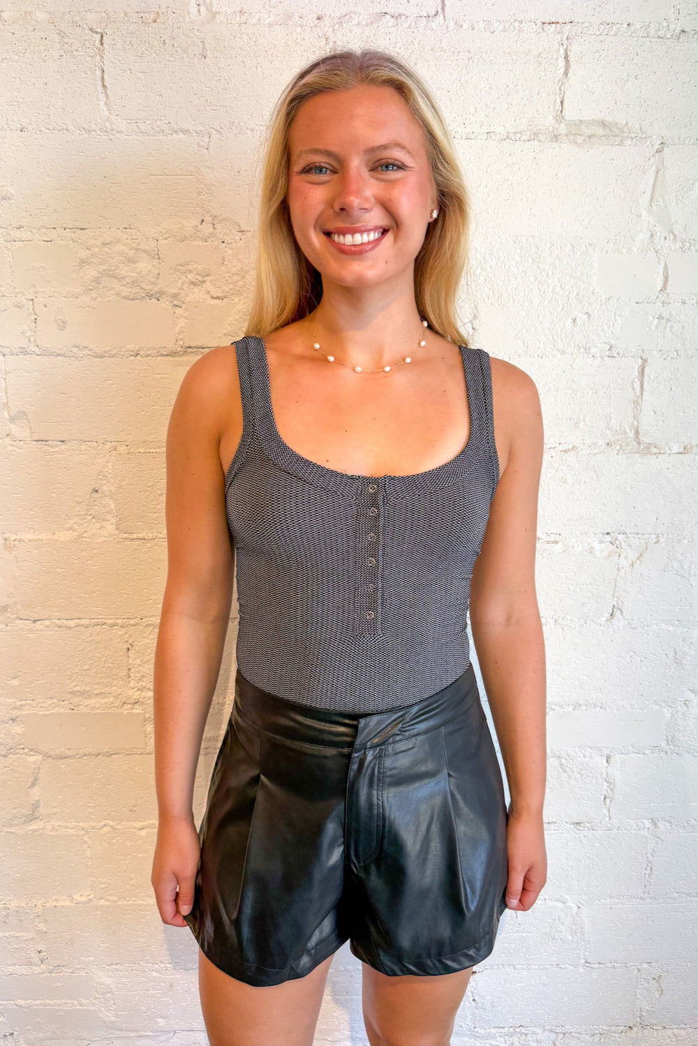 Free People Clean Slate Henley, Tank Top, Basic Tops, Basic Tank, Adeline Boutique, Dallas Boutique, Boutique Clothing, Tops, Summer Tops