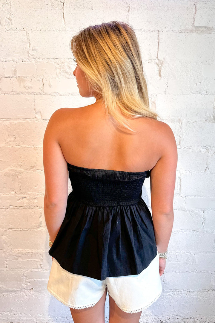 Nola Peplum Tube Top, Tube Top, Summer Styles, Adeline Boutique, Dallas Boutique, Boutiques, Tops