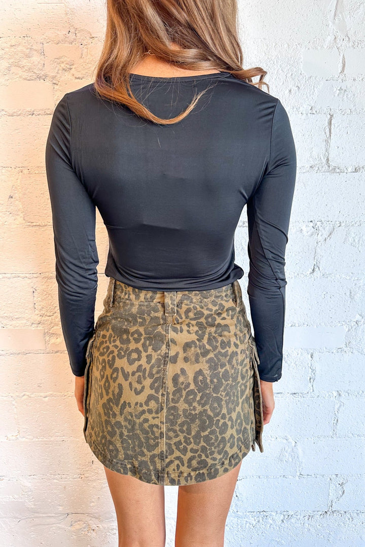Soft As Butter Long Sleeve Bodysuit, Black Long Sleeve, Bodysuit, Adeline Boutique, Dallas Boutique