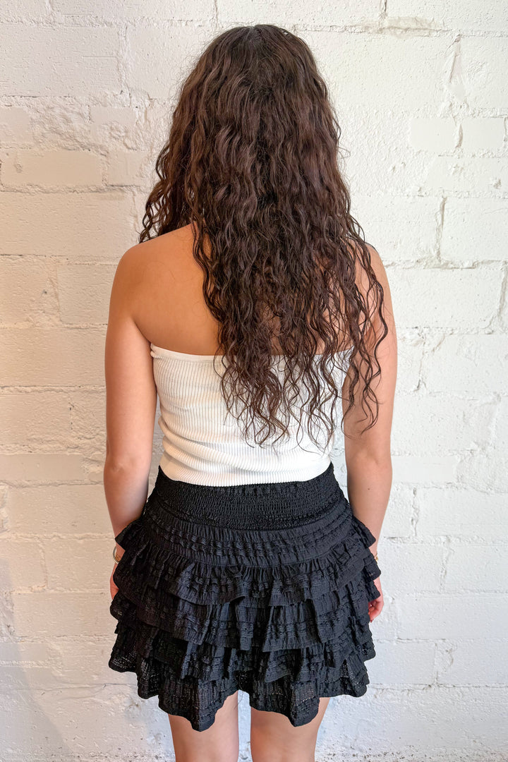 Sunny Swirl Skort, Ruffle Skirt, Mini Skirt, Skirt, Bottoms, Adeline Boutique, Boutiques, Dallas Boutique, Summer Styles