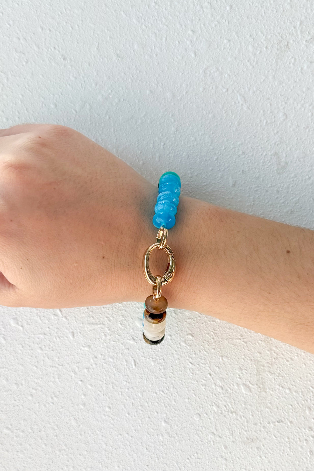 Blue Multi Stone Bracelet, Bracelet, Colorful Stone Bracelet, Accessories, Adeline Boutique, Boutique Jewelry