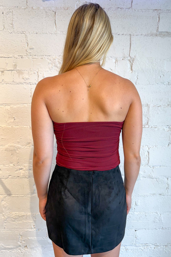Bordeaux Babe Top, Tube Top, Game Day Styles, Tops, Going Out Tops, Adeline Boutique, Dallas Boutique, Tube Top, Game Day Styles, Tops, Going Out Tops, Adeline Boutique, Dallas Boutique