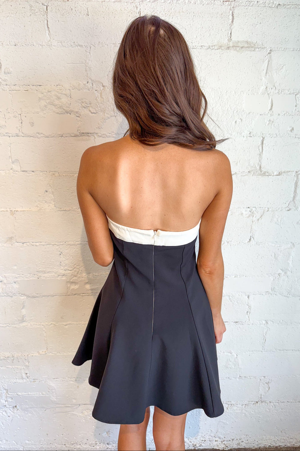 Breakfast At Tiffany's Strapless Dress, LBD, Black Dress, Adeline Boutique, Dallas Boutique, Women's Clothing Boutique
