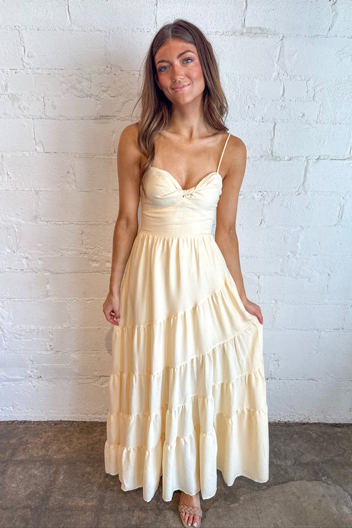 Butter Yellow Seashell Sky Maxi, Maxi Dress, Summer Styles, Vacation Styles, Adeline Boutique, Boutique Dresses, Dallas Boutique, Maxi, Dresses