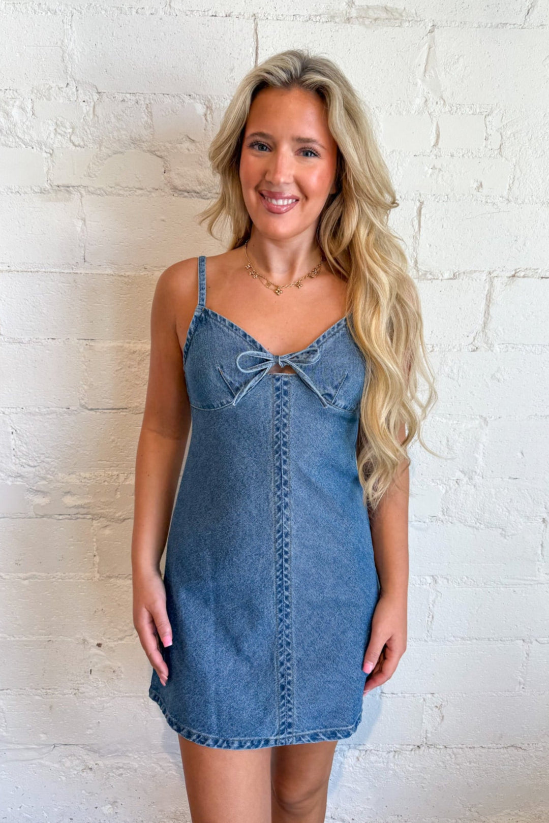 denim dresses near me Call Me Maybe Denim Dress