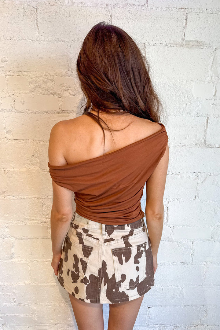Cameron Top, Tops, Off the Shoulder Top, Going Out Tops, Adeline Boutique, Dallas Boutique, Game Day Outfits