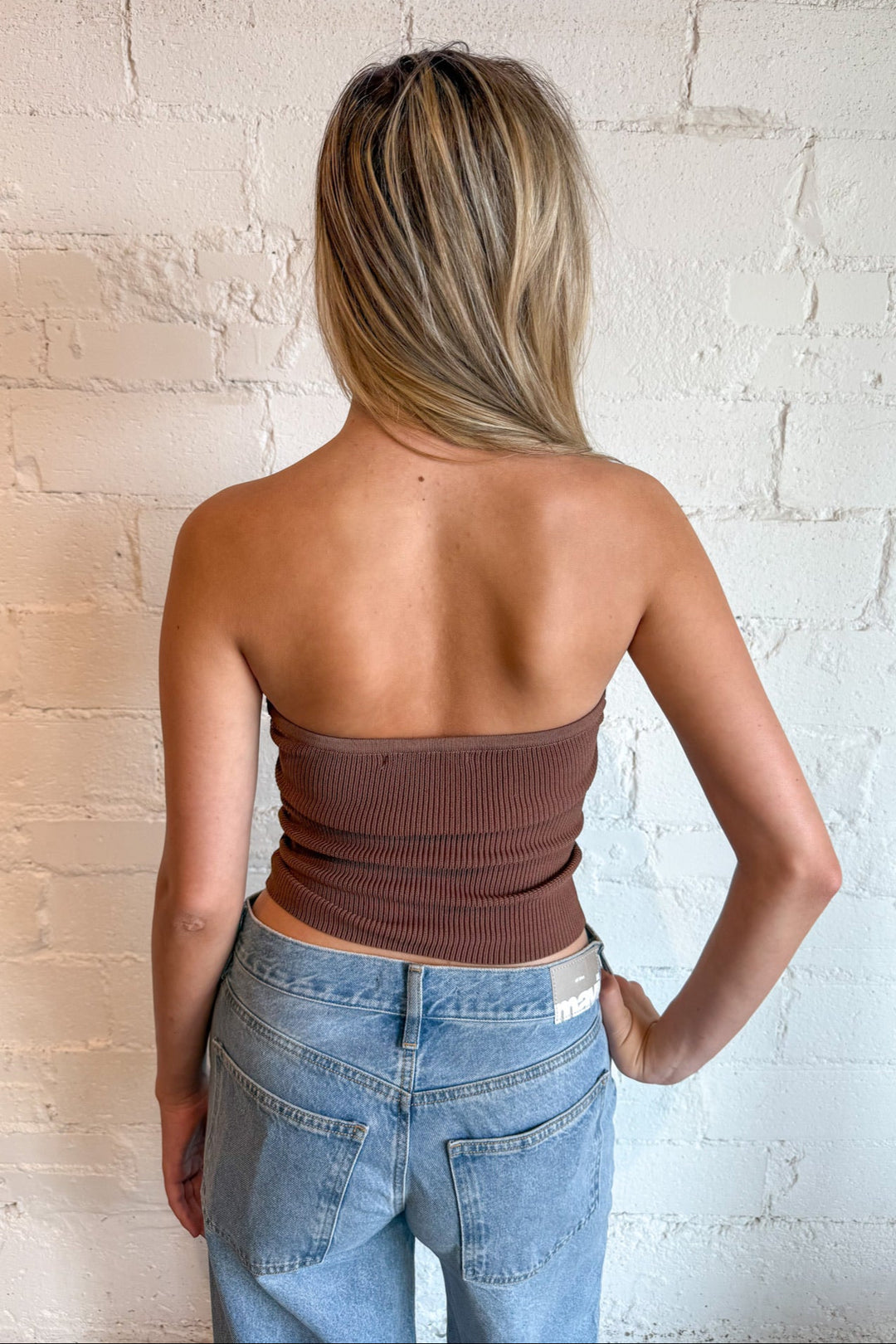 Candy Apple Cutie Top, Tube Top, Strapless Top, Basic Tops, Adeline Boutique, Dallas Boutique, Boutique Clothing 