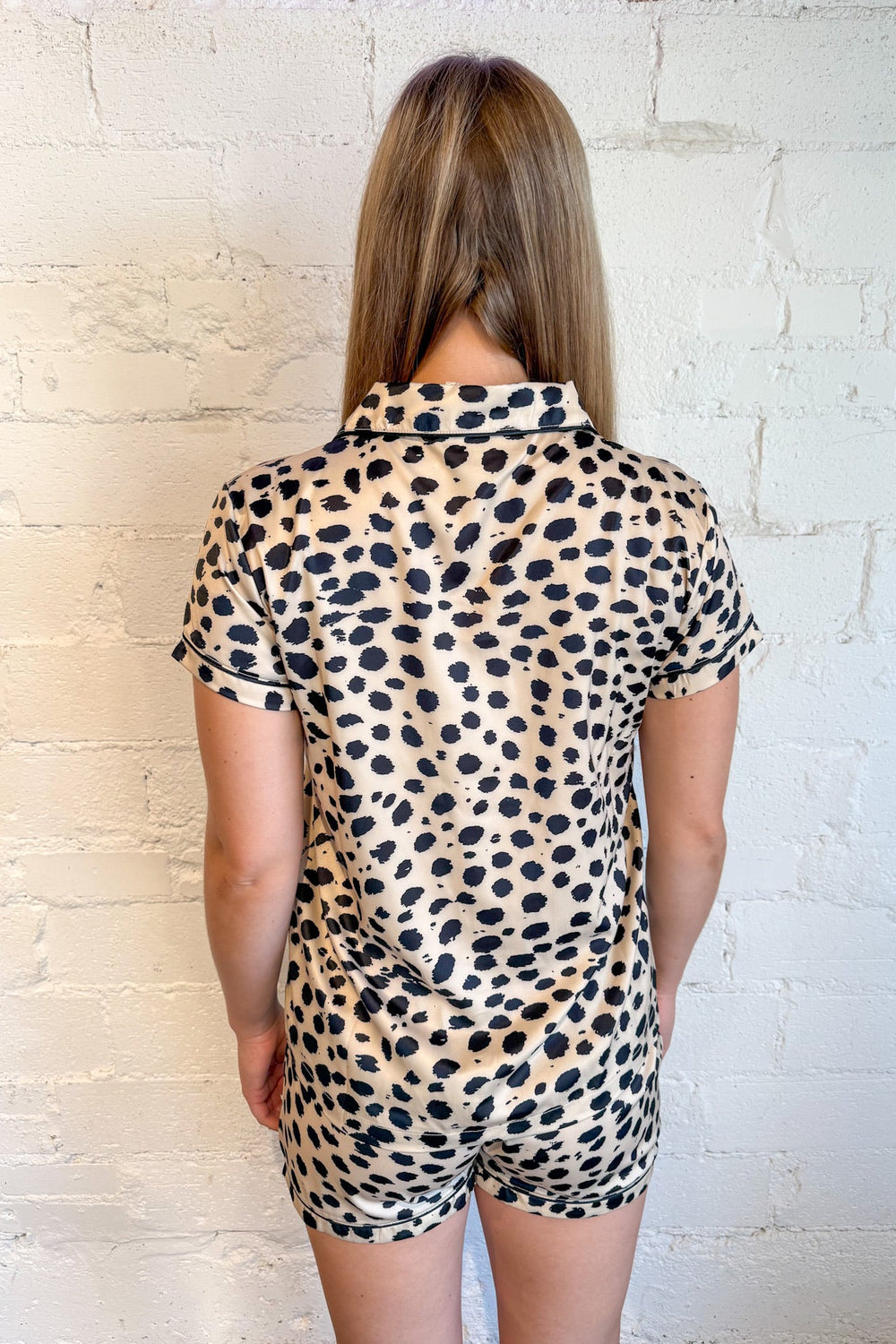 Cheetah Girl Pajama Shorts, Pajama Shorts, Pajama Set, Loungewear, Animal Print Pajamas, Adeline Boutique, Dallas Boutique, Women's Clothing Boutique