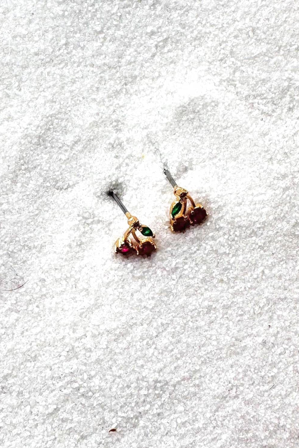 Cherry Cherry Studs, Earrings, Studs, Adeline Boutique, Dallas Boutique